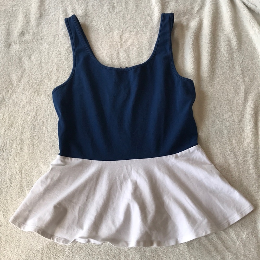 Express peplum top size s